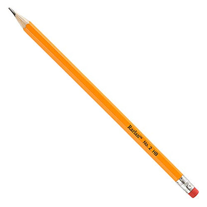 Rarlan Wood-Cased #2 HB Pencils, Pre-sharpened, 200 Count Bulk Pack | Classroom Pencils with Erasers for School and Teacher Supplies, Writing, Drawing and Sketching, Back to School