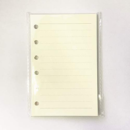 A7 Planner Refill, A7 Agenda Refill Paper Rulled Line for 6 Rings Filofax, Personal Mini Journal Inserts, 6 Holes/100gsm,Pocket Size 4.84 x 3.23'', Harphia - color: Line, size: A7