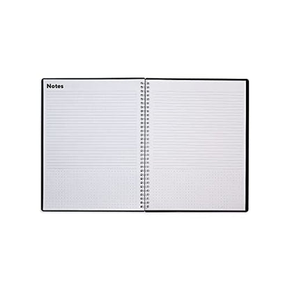 TRU RED Academic Weekly Teacher Planner, 8.5 x 11 Inch, Lesson Planning & Scheduling Layout, Black, Undated School Planner, 3 Pack - style: 3 Pack