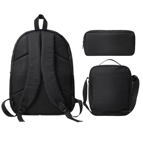 Aztec Geo Striped Pattern Commuter Bag Lunch Container Bag And Pouch | Generous Storage 3 In 1 Rucksack Combination, Padded Laptop Shoulder Bag With Cooler Lunch Bag And Slim Organizer Pouch - color: 6