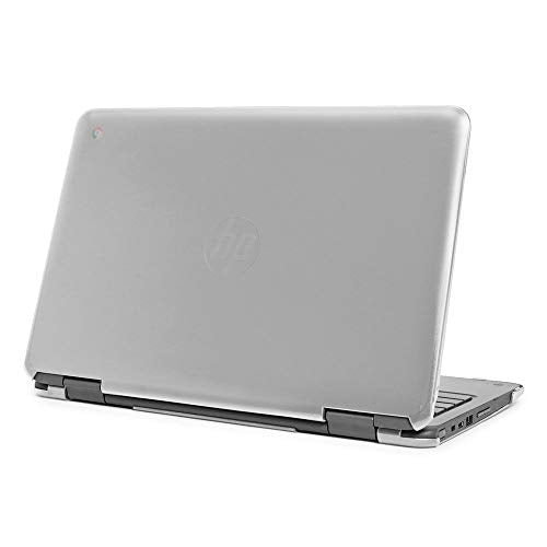 mCover Case Compatible for 2020～2022 11.6" HP Chromebook X360 11 G3 EE / G4 EE Laptops Only (NOT Fitting Any Other HP Models) - Clear - color: Clear