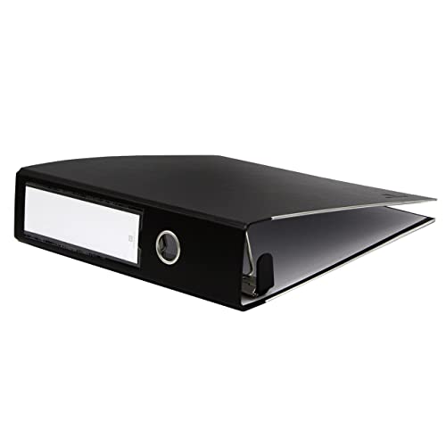 3-Ring Premium Binder - Black, 3" Spine, by Bindertek | 525 Sheet Capacity, 2" D-Rings, Linen-Textured Covers, Steel Reinforced Edges, Spine Label Included - color: Black, size: 3" Spine