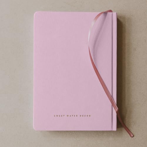 Sweet Water Decor You Are Made for This Journal, Cute Motivational Lined Composition Notebook for Women, 100 Ruled Pages for Writing, Pink Diary with Gold Foil Details - style: You Are Made for This