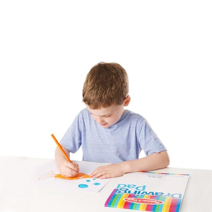 Melissa & Doug Drawing Paper, Sketch Pad, 3-Pack Bundle for Coloring, Writing or Painting (9 x 12 inches) - 50 Sheets Each, Kids Drawing Pad & Art Supplies for Kids Ages 3+ - FSC Certified