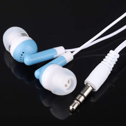 Bulk Earbud Headphones 50 Pack for Kids School Classroom, Wholeslae Wired Durable Class Set Earphones for Students Children Toddler Teens Boys Girls and Adult (Mixed Colors, 50pcs)