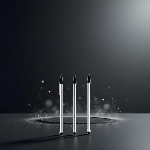 3pcs Silver High Precision Stylus for Touch Screens,Universal Fine Point iPad Pencil for iPad,Phone/Samsung/Android/Tablet and Other Touch Screens for All Universal Touch Screen Devices,Accessories