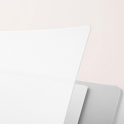 JAM PAPER Plastic 0.75 inch Binder - Clear 3 Ring Binder - Sold Individually - color: Clear, size: 0.75 inch