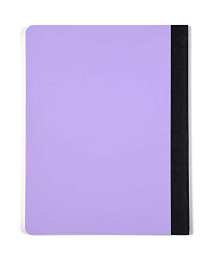 Mintra Office Poly Composition Book (3 Pack, Poly Comp - Salmon, Sage Green, Lavender) - color: Salmon, Sage Green, Lavender, size: 7.5in x 9.75in (3 Pack)