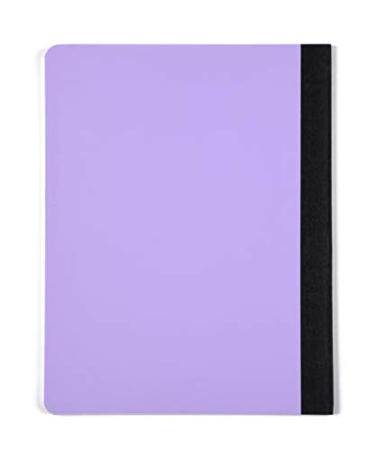 Mintra Office Poly Composition Book (3 Pack, Poly Comp - Salmon, Sage Green, Lavender) - color: Salmon, Sage Green, Lavender, size: 7.5in x 9.75in (3 Pack)