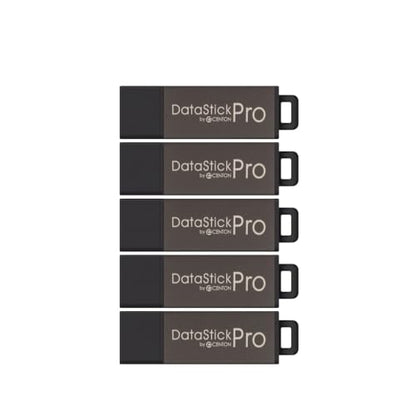 Centon Electronics DataStick Pro USB 2.0 Flash Drive, 32 GB, USB Flash Drives, 5 Bulk Pack, Grey - style: 32 GB (Pack of 5)