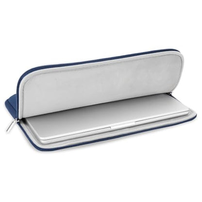 RAINYEAR 13 Inch Laptop Sleeve Compatible with 13.3" MacBook Air/Pro M1 M2 M3 M4 M5 A3449 A3240 A3113 A2681 A2338 Carrying Protective Cover Soft Case (Navy Blue,Upgraded Version) - color: Navy Blue(upgraded Version), size: 13"