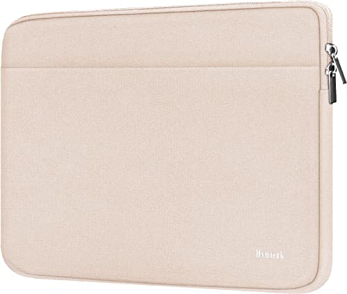 Laptop Sleeve 15.6 inch, Shockproof Protective Notebook Case with Accessory Pocket, Briefcase Carrying Laptop Bag for 15.6" HP, ASUS, Dell, Lenovo, Acer - Light Pink - color: Light Pink, size: 15.6 inch