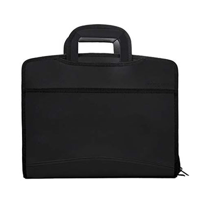 Business Document Bag Messenger Work Briefcase Waterproof Fabric Expanding File Folder Tote Travel Portfolio Document Holder