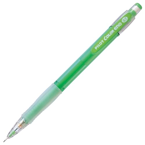 Pilot Color Mechanical Pencil Eno, 0.7mm, Green (HCR-12R-G7) - color: Green, size: 1 Count (Pack of 1)