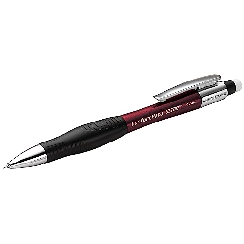 Paper Mate Comfort Mate Ultra Mechanical Pencils, 0.7mm HB #2 Lead, 12 Count - School Supplies, Note-Taking, Comfortable Grip