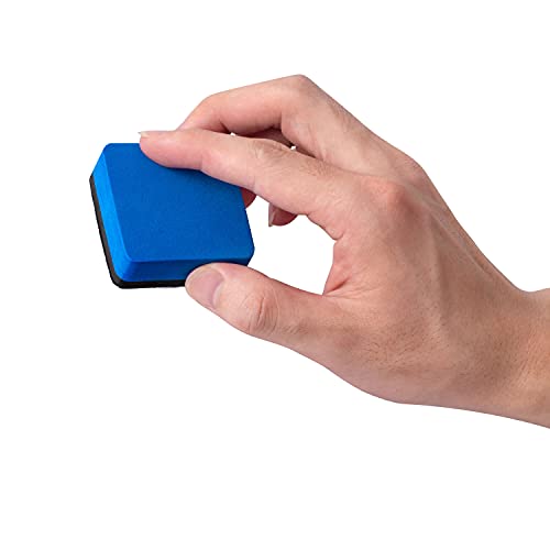 Dry Erase Erasers, 40 Pack Magnetic Whiteboard Dry Erasers | Chalkboard Cleaner Wiper for Kids and Classroom Teacher Supplies Home and Office, 4 Colors - color: 40 Pack-4 Colors