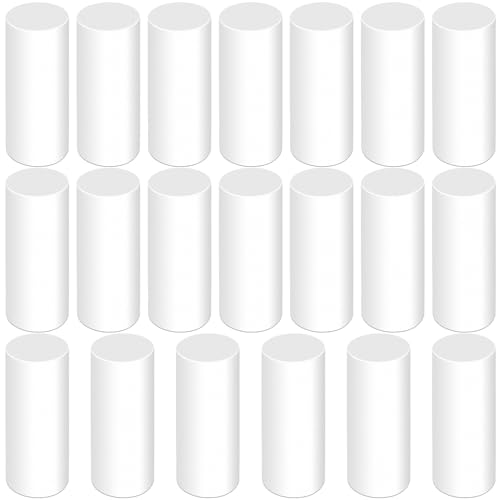 20 Pcs White Refill Erasers for Propelling Pencils, Universal Traceless Eraser Replacement, Mechanical Pencil Eraser Refills for Office, Notebook - color: White,20pcs,11.5x4.3mm