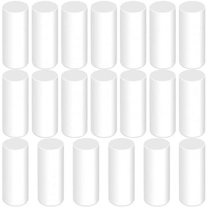 20 Pcs White Refill Erasers for Propelling Pencils, Universal Traceless Eraser Replacement, Mechanical Pencil Eraser Refills for Office, Notebook - color: White,20pcs,11.5x4.3mm