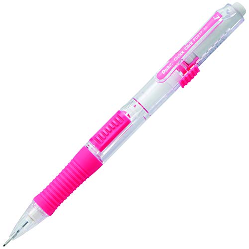Pentel QUICK CLICK Mechanical Pencil (0.7mm), Pink Barrel, Box of 12 Pencils (PD217P) - color: Pink, size: 12 Count (Pack of 1), style: 0.7mm