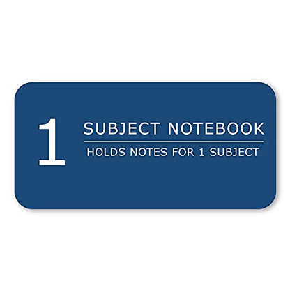 ROARING SPRING College Ruled 1 Subject Notebook, Wirebound Writing Notebook, 24 Pack, 70 Sheets, 8 x 10.5 Inches, Made in USA, Ideal for Students, School, & Office - size: 10.5"x8"