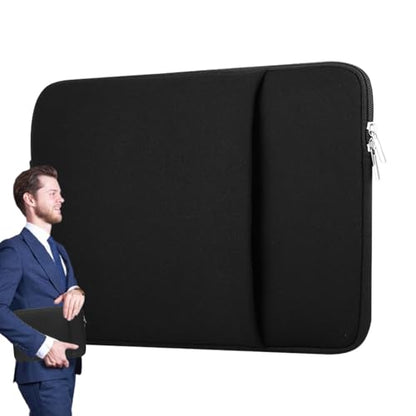 laptopBag - laptopProtective Cover, Large Capacity Laptops Carrier | Multifunction Computer Protective Package, Portable Tablet Organizer, laptopPouch with Side Pocket - color: Black