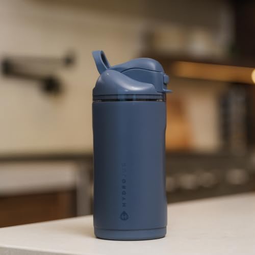 HydroJug Ease2o 14oz Kids Water Bottle with Straw & Chug Lid, Cascade - color: Cascade
