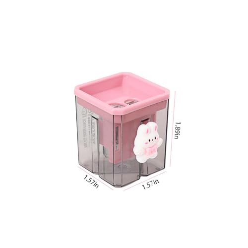 2PCS Pencil Sharpener, 2PCS Pencil Sharpener, Lip Liner Sharpener, sharpened Pencil, Children's Pencil, Office Supplies, School Supplies, School Halloween Gifts, Christmas Gifts (Xiaobai) - style: Xiaobai