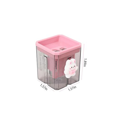 2PCS Pencil Sharpener, 2PCS Pencil Sharpener, Lip Liner Sharpener, sharpened Pencil, Children's Pencil, Office Supplies, School Supplies, School Halloween Gifts, Christmas Gifts (Xiaobai) - style: Xiaobai