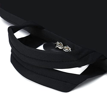 11.6" 12.2 inches Laptop Sleeve Chromebook Case Ultrabook Case Notebook Sleeve Tablet Case Neoprene Handle Sleeve for Men Women, Two Pockets Fit Apple MacBook Air Samsung Acer HP DELL(Black) - color: Black