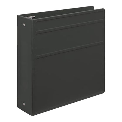 Carstens 3-Inch Heavy Duty 3-Ring Binder - Side Opening, Charcoal Gray, Durable Plastic, Precision No-Gap Rings, Waterproof Cover, No Pockets, Holds 400 Letter Sheets, BPA-Free, Made in USA (1739-3R) - color: Charcoal Gray, size: Case of 14