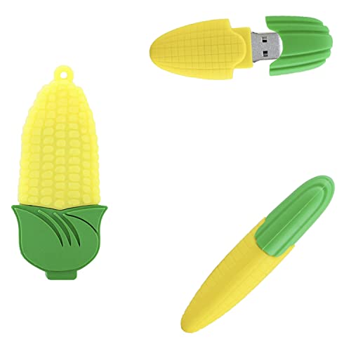 Thumbdrive 16GB - Corn USB Drive - USB Flash Drive - Digital Storage Device - 16 GB USB (Corn) - color: Corn
