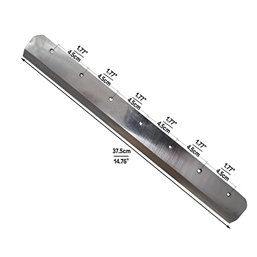 HFS(R) Heavy Duty Guillotine Paper Cutter Bundle - A4, 12'' Blade, 400 Sheet Capacity, Solid Steel Construction with Replacement Cutting Stick