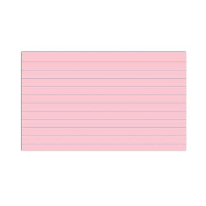 C-Line 3” x 5” Index Cards, Assorted Colors, Ruled, 100/PK (48810)
