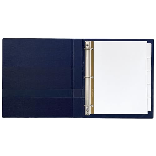 Avery Big Tab Write & Erase Dividers for 3 Ring Binders, 5-Tab Set, 1 Binder Divider Set (23075)