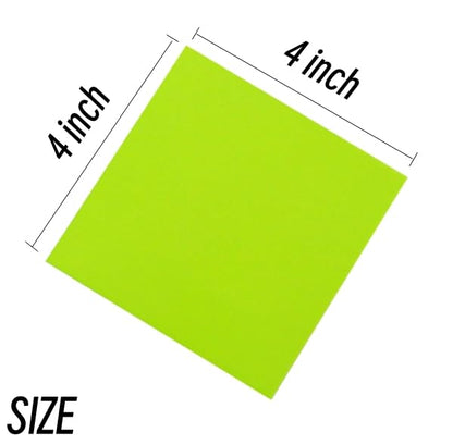 Early Buy Sticky Notes, 4x4 in, 6 Bright Colors, 6 Pads, 70 Sheets/Pad - color: 6 Bright Color 4x4 in