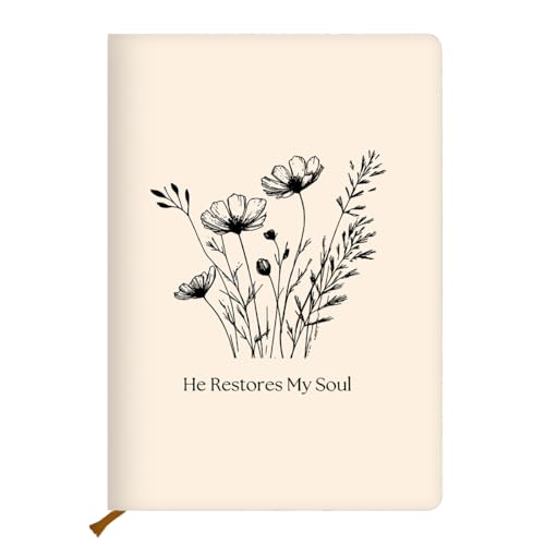 Encouraging Christian Hard Shell Journal Notebook, Bible Verse Gifts for Women, College Ruled Notebook, Inspirational Hardcover Notebooks, Journals for Writing Planner Note Taking (5.8 x 8.3) - color: Multi 1155