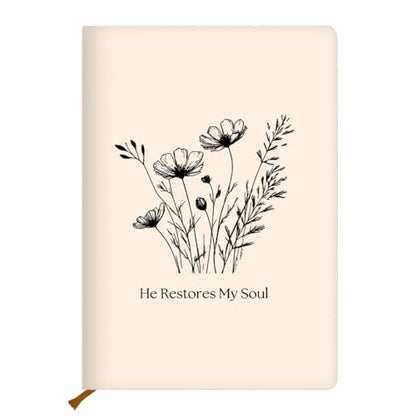 Encouraging Christian Hard Shell Journal Notebook, Bible Verse Gifts for Women, College Ruled Notebook, Inspirational Hardcover Notebooks, Journals for Writing Planner Note Taking (5.8 x 8.3) - color: Multi 1155