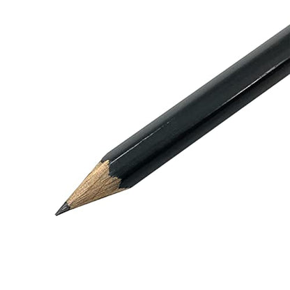 RoseArt U.S.A. Gold Pre-Sharpened American Wood Cased #2 HB Black Pencils, 48 Pack - color: Black, size: 1 Count (Pack of 48)