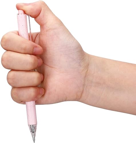 Premium Pink Gel Pens - Smooth Writing, Quick Dry, Set of 12 - Ideal for Journaling, Note-Taking, Art Supplies - color: Pink Black Ink