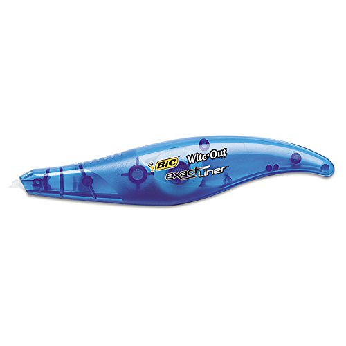 BIC Wite-Out Brand Exact Liner Correction Tape, White, 2-Count