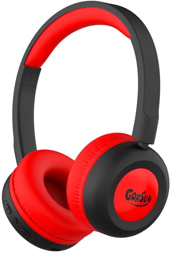 Kids Bluetooth Headphones,Toddler Headphones with Microphone,85dB Volume Limited,Bluetooth 5.4 Twistable Lightweight Kids Wireless Earphones for Boy Girl Tablet Travel School - color: Black
