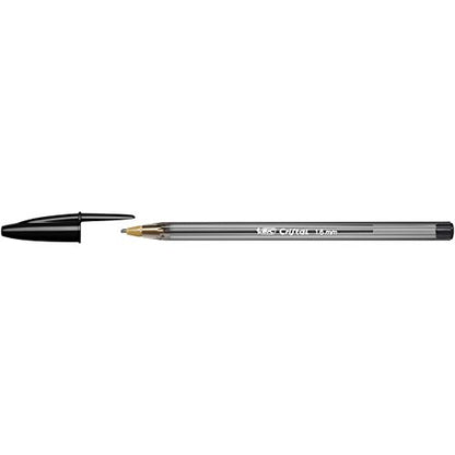BIC Cristal Xtra Bold Ballpoint Pens,Bold Point (1.6mm) For Vivid And Dramatic Lines,Black Ink,Perfect Ink Pens,24 Count (Pack of 2) - color: Black Ink, size: 24 Count (Pack of 2), style: Bold Point (1.6mm)