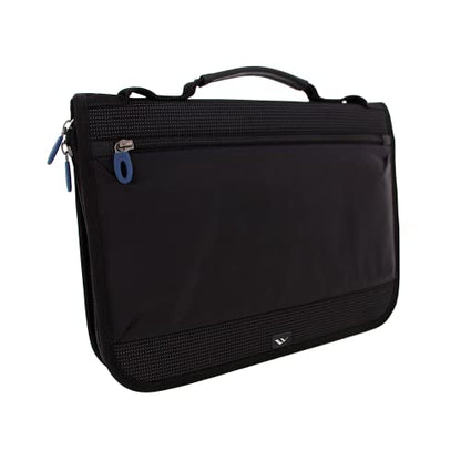 Brenthaven Tred Carry Folio Work-in Case Fits 11 inch Laptops, MacBook and Chromebooks - Durable, Lightweight, Slim and Secure Protection for College, School, Office, Business or Personal Use - Black