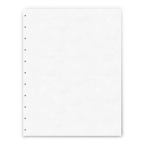 PrintWorks Professional Pre-Punched 11 Hole Velo Bind Paper for 11 Pin & 4 Pin Binding Spines - Book Binding Printer Paper - Made in the USA - 500 Sheets - 8.5" x 11" - 20 lb - 92 Bright White (04330) - size: 20 lb, style: Velobind, 11-Hole