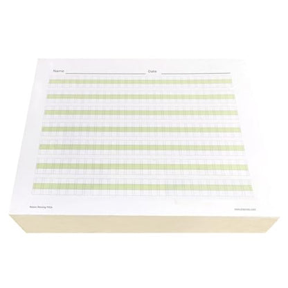 Channie’s Practice Handwriting & Printing Paper Workbook One Page A Day, 500 Pages Front & Back, 250 Sheets, Grades PreK – 1st, Size 8.5” x 11” - style: School of Ream, 500 Pages