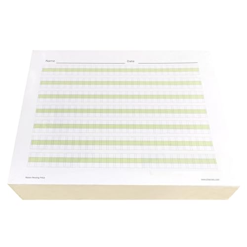 Channie’s Practice Handwriting & Printing Paper Workbook One Page A Day, 500 Pages Front & Back, 250 Sheets, Grades PreK – 1st, Size 8.5” x 11” - style: School of Ream, 500 Pages