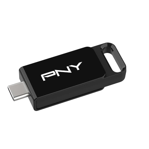 PNY Elite Type-C 256GB USB 3.2 Flash Drive – Up to 120MB/s Read, Up to 10x Faster Write Than USB 2.0, Reliable Design, Durable & Portable for Everyday Store & Share, Type-C Connector - size: 256GB