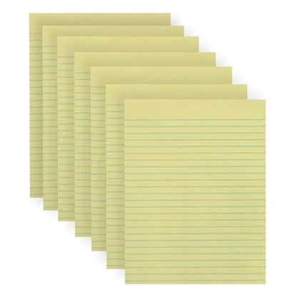 School Smart Composition Paper, No Margin, 8 x 10-1/2 Inches, Yellow, 500 Sheets