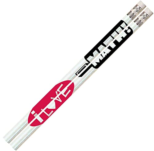 Express Pencils D1431 I Love Math - 36 Qty Package - School Pencils