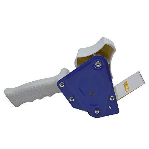 Tape King Packing Tape Dispenser Gun - Handheld Tape Gun with 2 Bonus Clear Packaging Tape (2 Inch Wide) - Shipping Tape for Sealing, Storing, and Moving Boxes, 2 Pack